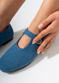 Load image into Gallery viewer, Chic Faux-Suede Flat-BABY BLUE