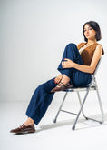 Load image into Gallery viewer, Patent Multi-Strap Buckle Flats-BROWN