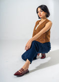 Load image into Gallery viewer, Patent Multi-Strap Buckle Flats-MAROON