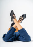 Load image into Gallery viewer, Patent Multi-Strap Buckle Flats-BLACK