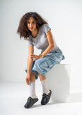 Load image into Gallery viewer, Classic Ring-Detail Clogs-BLACK