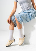 Load image into Gallery viewer, Classic Ring-Detail Clogs-BEIGE
