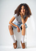 Load image into Gallery viewer, Classic Ring-Detail Clogs-CAMEL