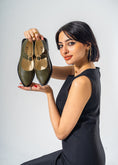 Load image into Gallery viewer, The Sculpted Mary Jane Flats-OLIVE