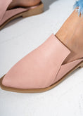 Load image into Gallery viewer, Architectural Cut-Out Pointed Toe Mules-PINK