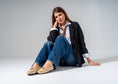 Load image into Gallery viewer, Metal Chain Flats -beige