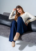 Load image into Gallery viewer, Elevated Wedge Loafer -beige