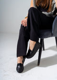 Load image into Gallery viewer, Chic Wedge Flats -black