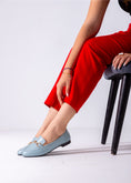 Load image into Gallery viewer, Ornamental Strap Flat-baby blue