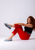 Load image into Gallery viewer, The Ballerina Bow Flat-baby blue
