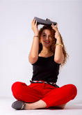Load image into Gallery viewer, Classic Buckle Flats-gray