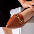 Load image into Gallery viewer, The Audrey Buckle Flat-camel