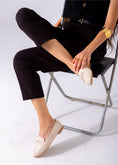 Load image into Gallery viewer, Pointed Stud Detail Flats-beige