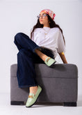 Load image into Gallery viewer, Chunky Chain Loafers-mint green