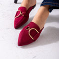 Load image into Gallery viewer, Velvet D Mule-marron
