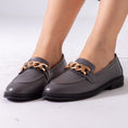 Load image into Gallery viewer, Chunky Chain Loafers-gray