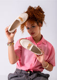 Load image into Gallery viewer, Chunky Chain Loafers-beige