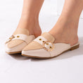 Load image into Gallery viewer, The Flora Mule-beige