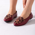 Load image into Gallery viewer, The Leopard Print Flat-marron
