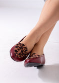 Load image into Gallery viewer, The Leopard Print Flat-marron