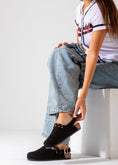 Load image into Gallery viewer, The Slingback Clog-black