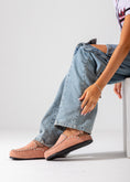 Load image into Gallery viewer, Studded Suede Clog-pink