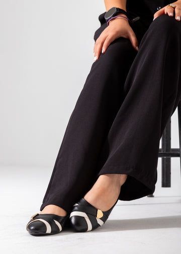 The Ballerina Flat-black