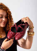 Load image into Gallery viewer, The Ballerina Flat-marron