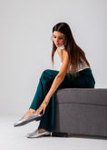 Load image into Gallery viewer, Metallic Slip-On Flat-silver