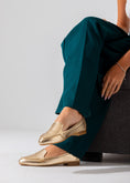 Load image into Gallery viewer, Metallic Slip-On Flat-gold