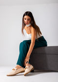 Load image into Gallery viewer, Grain-Textured Loafer-beige