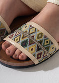 Load image into Gallery viewer, Ethnic Pattern Slipper - BEIGE
