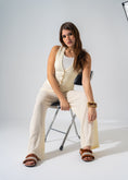 Load image into Gallery viewer, Boho Fringe Slides - CAMEL
