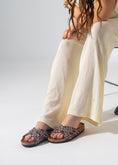 Load image into Gallery viewer, Crystal Boho Slipper - MARRON
