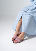 Load image into Gallery viewer, Tassel Trim Sliders - PINK
