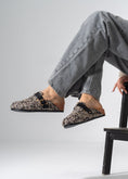 Load image into Gallery viewer, Textured Buckle Clogs - BROWN
