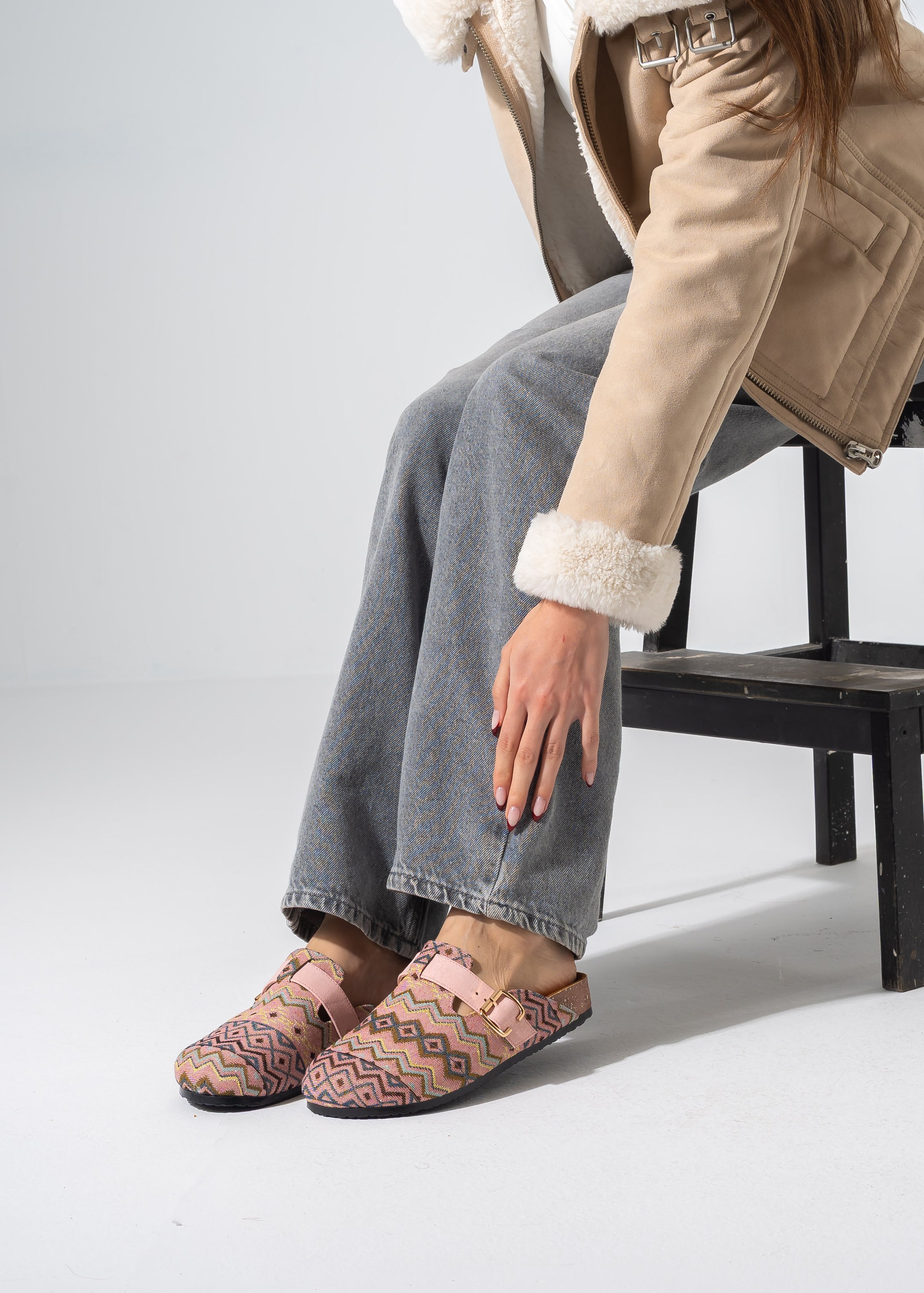 ZigZag Clogs - PINK