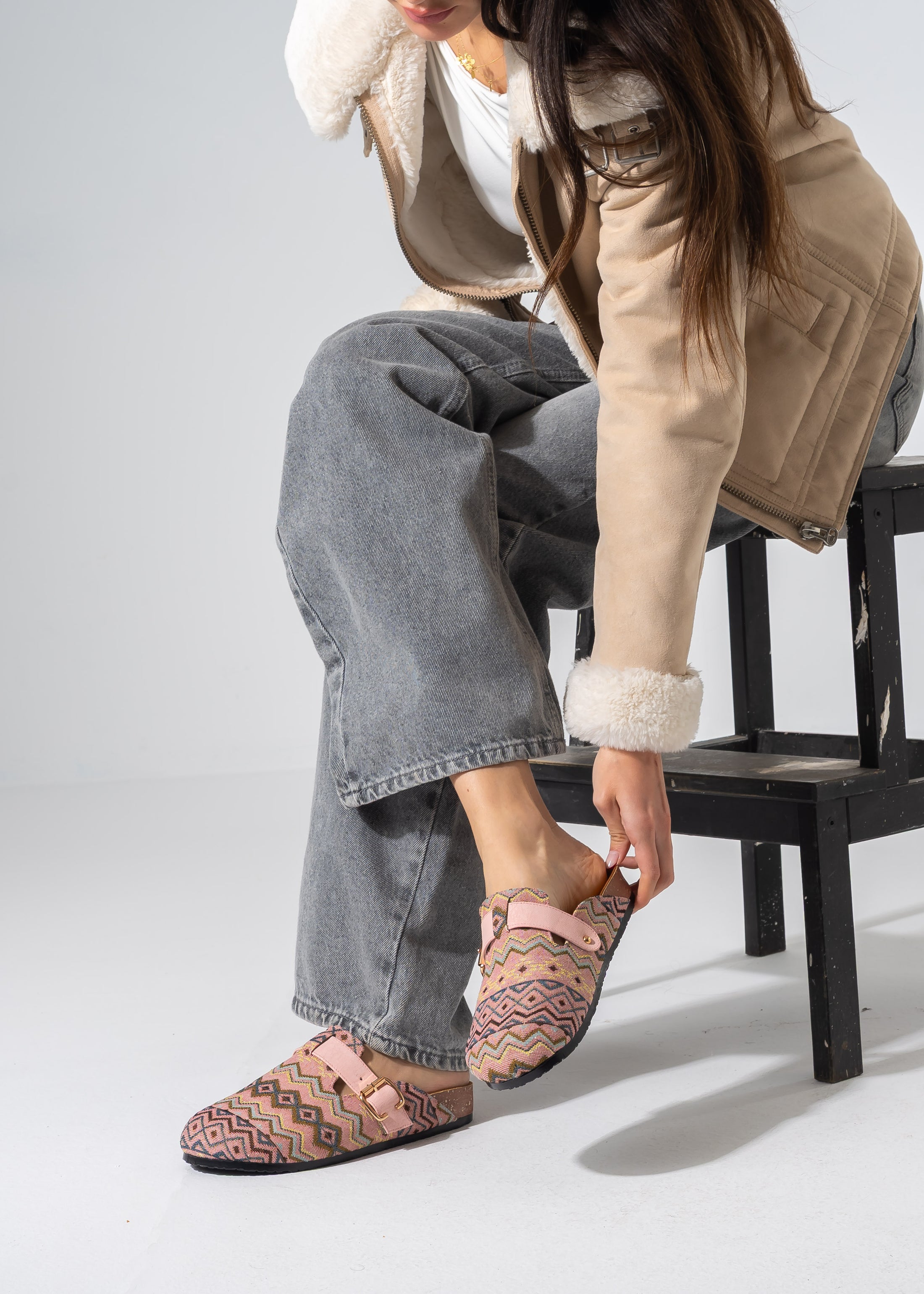 ZigZag Clogs - PINK