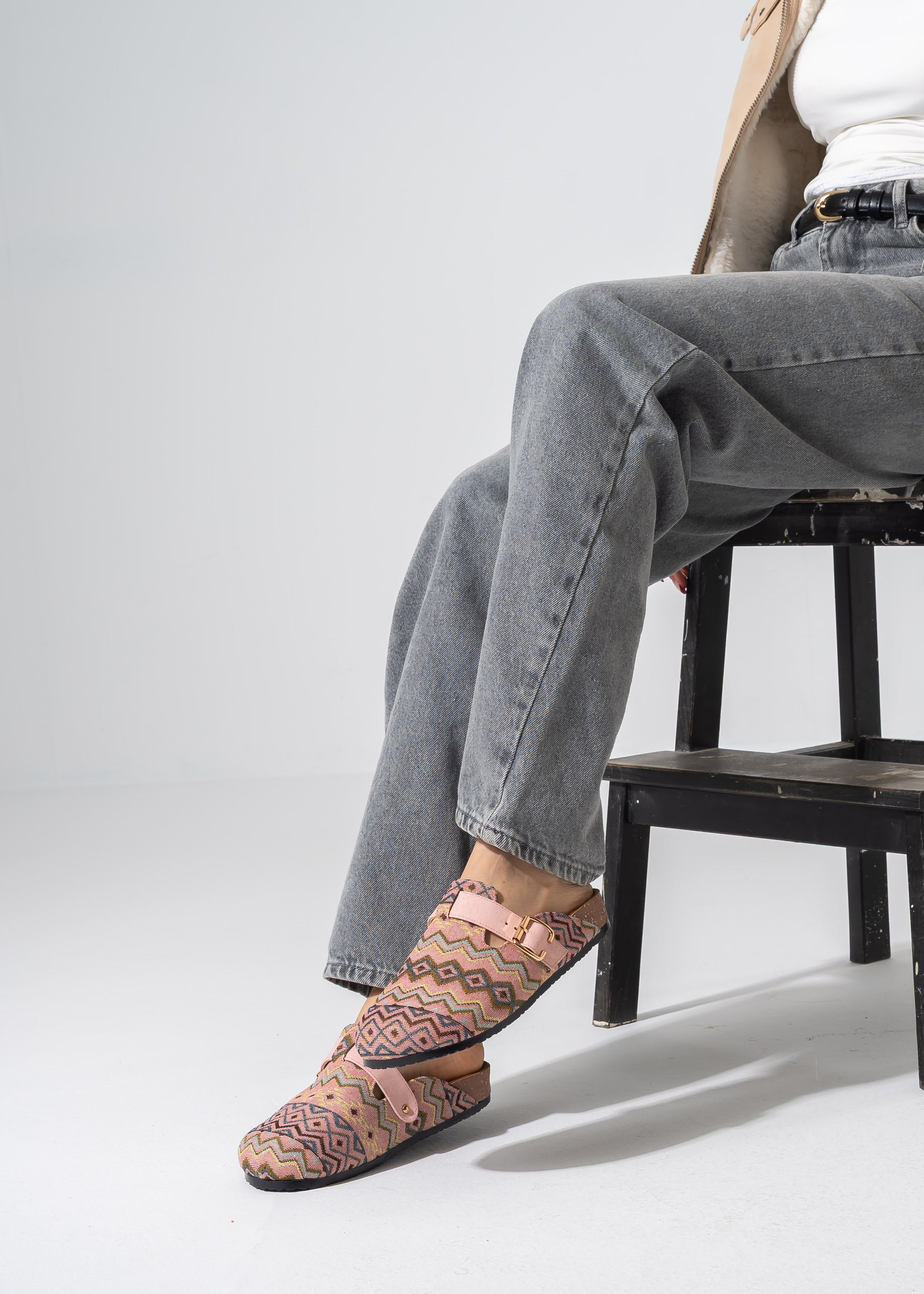 ZigZag Clogs - PINK
