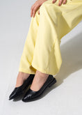 Load image into Gallery viewer, Sleek Pointed-Toe Flats - BLACK
