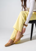 Load image into Gallery viewer, Sleek Pointed-Toe Flats - CAFE

