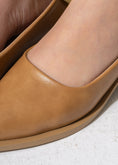 Load image into Gallery viewer, Sleek Pointed-Toe Flats - CAFE
