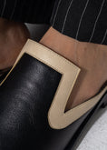 Load image into Gallery viewer, Textured Slip-on Mules - BLACK
