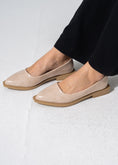 Load image into Gallery viewer, Sharp Silhouette Flats - BEIGE

