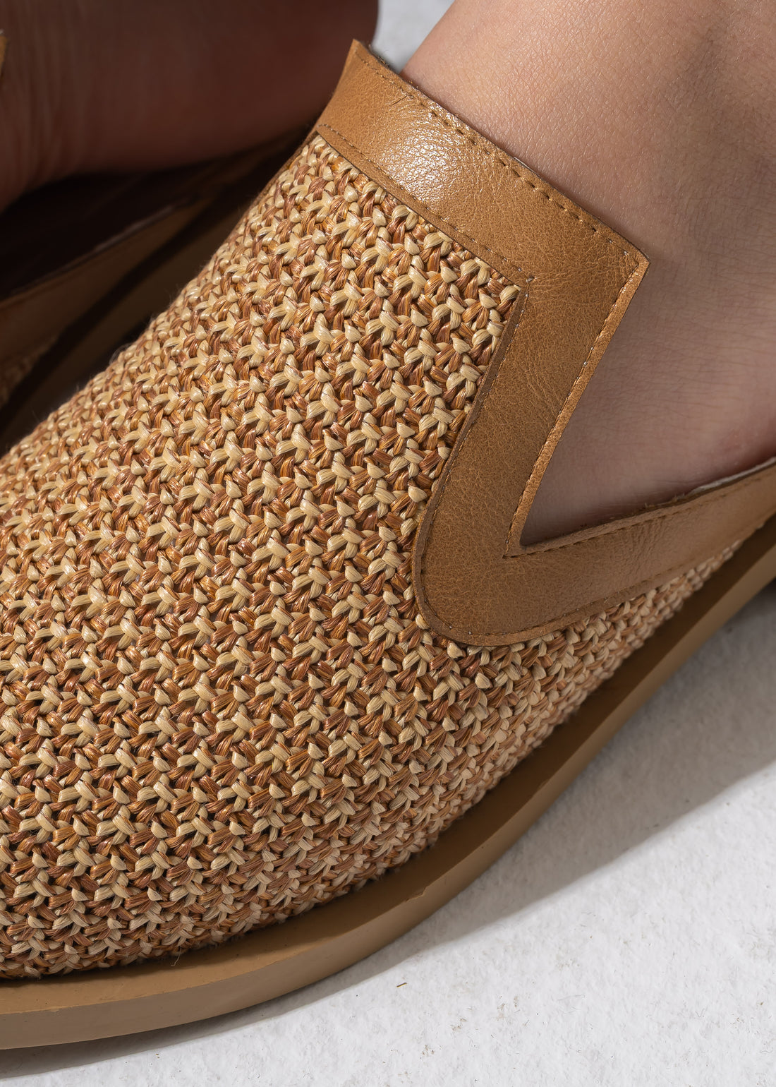 Artisanal Pointed Mules - CAFE