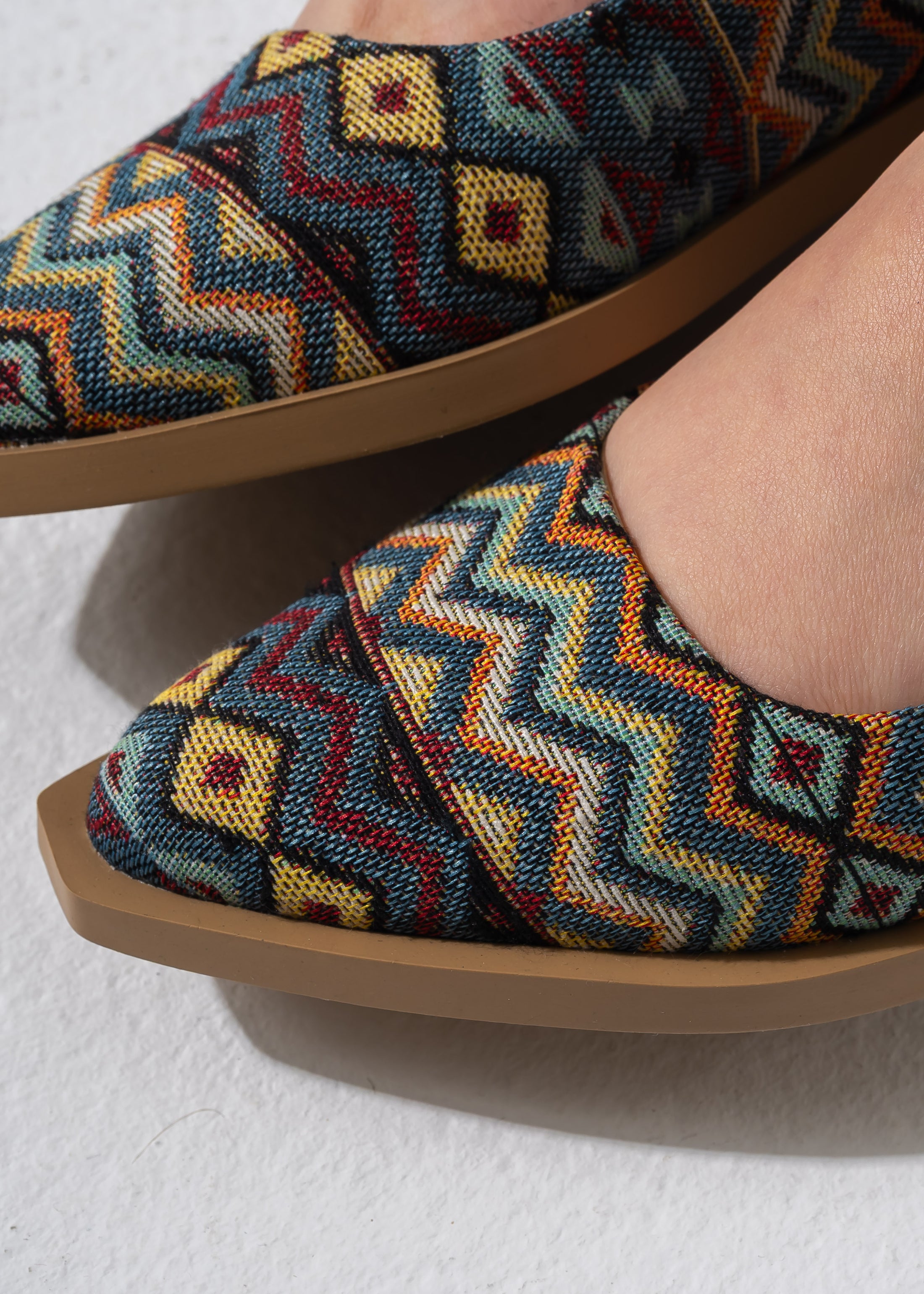 Boho Geometric Flats - CAFE