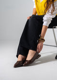 Load image into Gallery viewer, Sharp Silhouette Flats - BROWN
