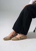 Load image into Gallery viewer, Boho Geometric Flats - BEIGE
