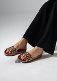 Load image into Gallery viewer, Multi-Strap Ethnic Slides - MARRON
