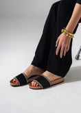 Load image into Gallery viewer, Glitzy Texture Slides - BLACK
